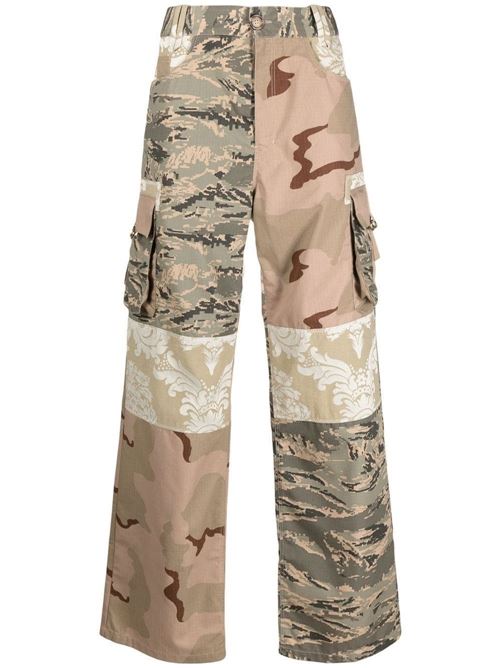 Pantalone cargo MARINE SERRE | P006FW22MUWOVCO002509